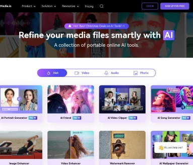 Media.io AI Image Upscaler - 1234.chat