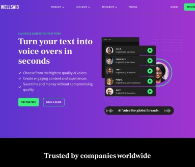 WellSaid Labs - 1234.chat