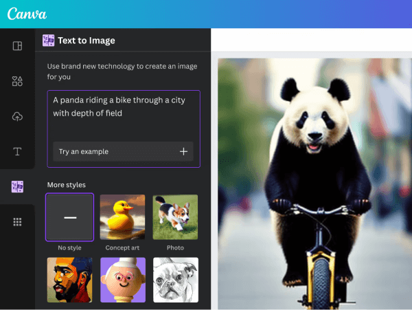 Canva AI图像生成 - 1234.chat