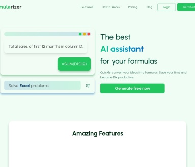 Excel Formularizer - 1234.chat