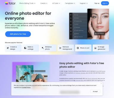 Fotor AI Image Upscaler - 1234.chat